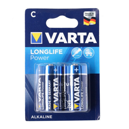 Batterie Varta Longlife Power Baby LR14 Alkaline 15V MN1400 2 Stuck