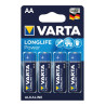 Batterie Varta Longlife Power Mignon LR6 Alkaline 15 V MN1500 4 Stuck