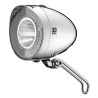XLC Batterie Scheinwerfer LED CL F20 mit StVZO fur alle Rader chrom 20 Lux