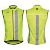 Wind Weste Wowow Maverick gelb m Reflexstrund Reissver GrXXL