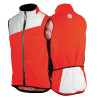 Wind Wasser Weste Wowow Hardknott rot mit reflektierendes Band GrXS