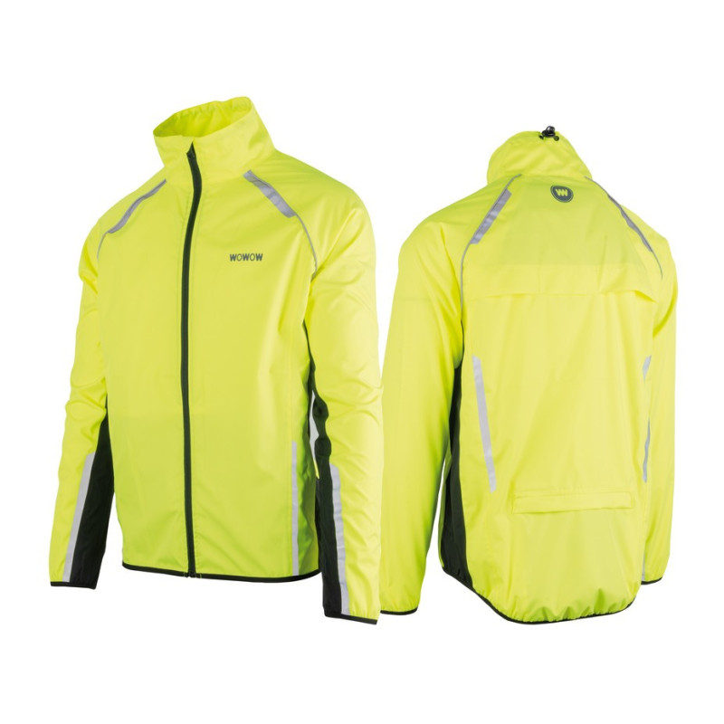 Wasser Wind Regen Jacke Wowow Ben Nevis gelb mit reflekt Oberflachen Gr S