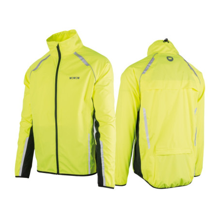 Wasser Wind Regen Jacke Wowow Ben Nevis gelb mit reflekt Oberflachen Gr S