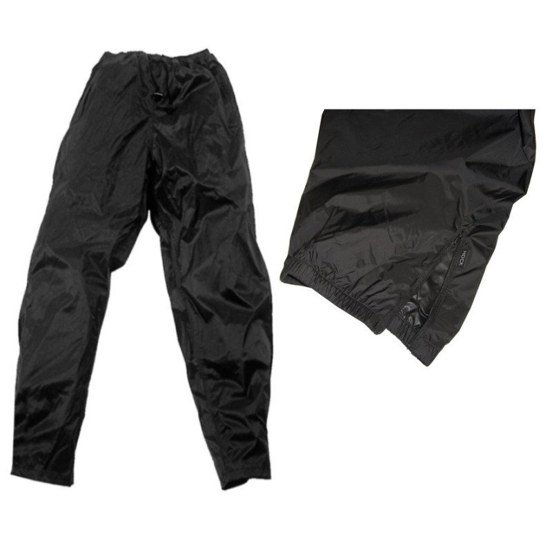 Regenhose Hock Rain Pants Basic uni schwarz Gr L Korpergr bis 185cm