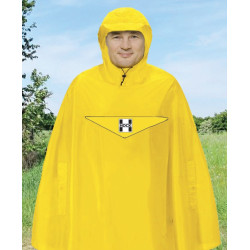 Regenponcho Hock Rain Light signalgelb Gr XXL Korpergr uber 185c