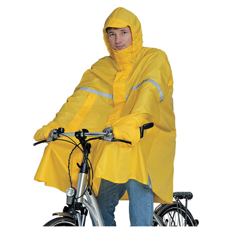 Regenponcho Hock Super Perfekto signalgelb Gr XL Korpergr bis 185cm