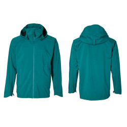 Fahrrad Regenjacke Basil Skane teal green Gr M Herren