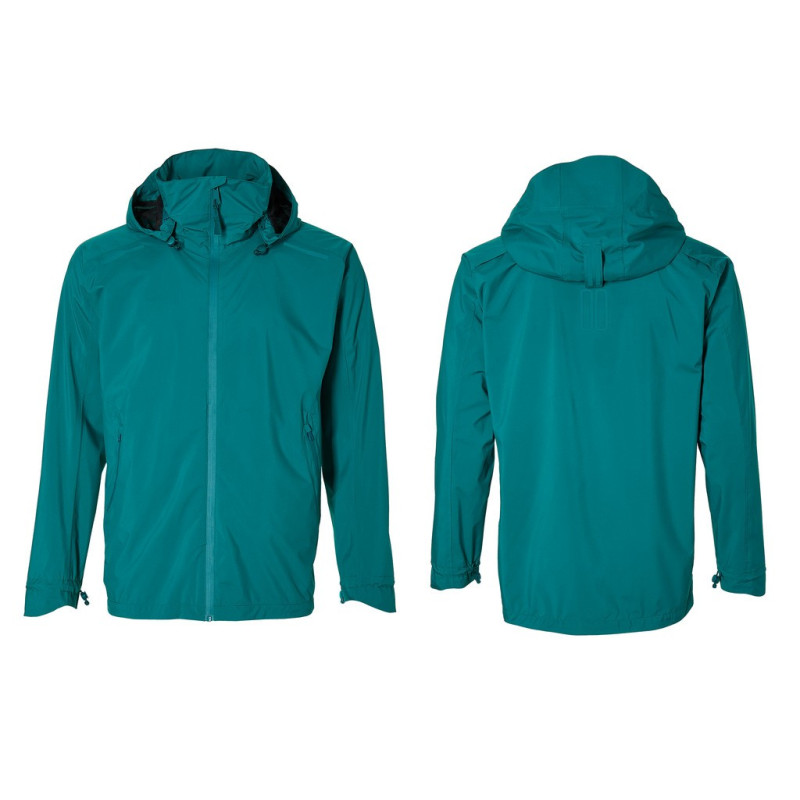 Fahrrad Regenjacke Basil Skane teal green Gr XL Herren