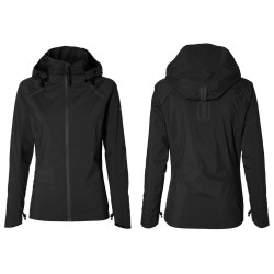 Fahrrad Regenjacke Basil Skane jet black Gr L Damen