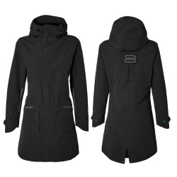 Fahrrad Regenparka Basil Mosse jet black Gr S Damen