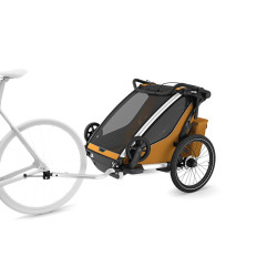 Kinderanhanger Thule Chariot Sport 2 Double Natural Gold