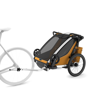 Kinderanhanger Thule Chariot Sport 2 Double Natural Gold