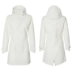 Fahrrad Regenparka Basil Mosse snow white Gr M Damen
