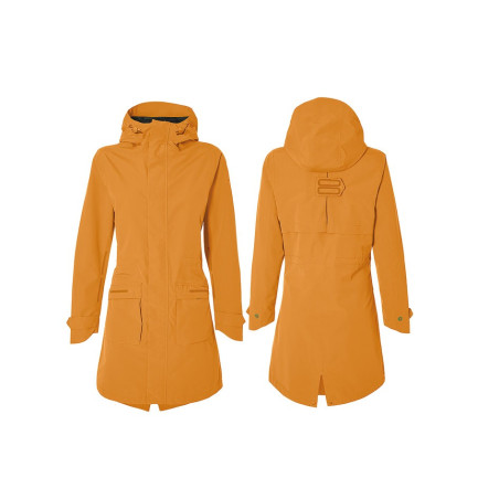 Fahrrad Regenparka Basil Mosse gold braun GrXL Damen