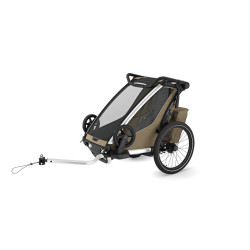 Kinderanhanger Thule Chariot Cross 2 Single Faded Khaki