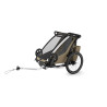Kinderanhanger Thule Chariot Cross 2 Single Faded Khaki