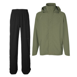 Fahrrad Regenanzug Basil Hoga olive green Gr L unisex