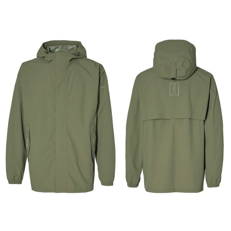 Fahrrad Regenjacke Basil Hoga olive green Gr M unisex