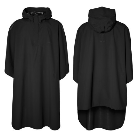 Fahrrad Regenponcho Basil Hoga jet black Einheitsgr unisex