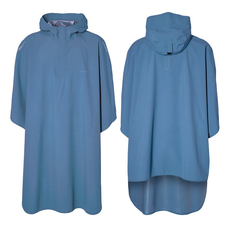 Fahrrad Regenponcho Basil Hoga horizon blue Einheitsgr unisex