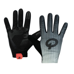 Handschuh Prologo Blend Long Fingers schwarz grau Gr M unisex