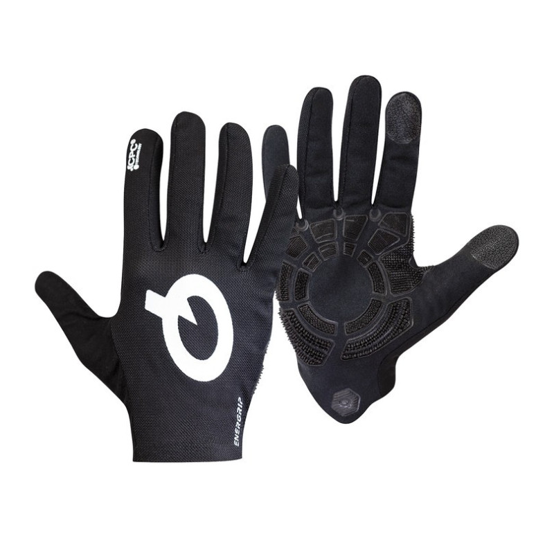 Langfingerhandschuh Prologo Energrip schwarz grau Gr L unisex