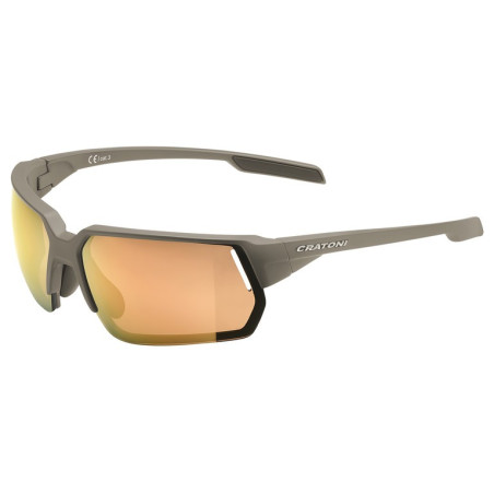 Sonnenbrille Cratoni C Lite COLORSport coffee mGlas amberchampverspKat3