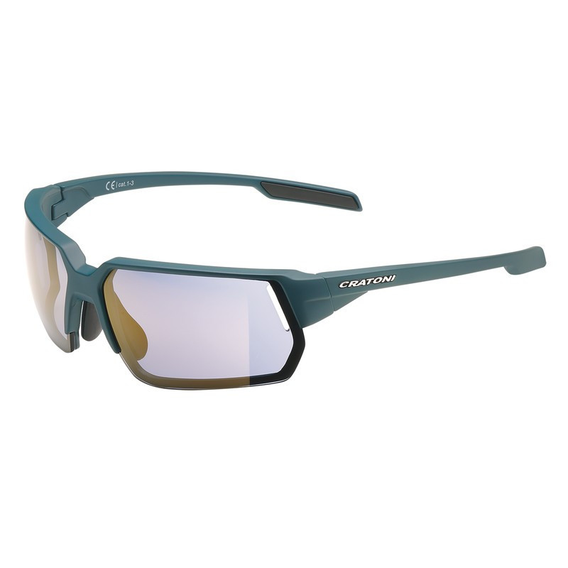 Sonnenbrille Cratoni C Lite NXT photochr petrol mGlas klargold versp Kat1 3