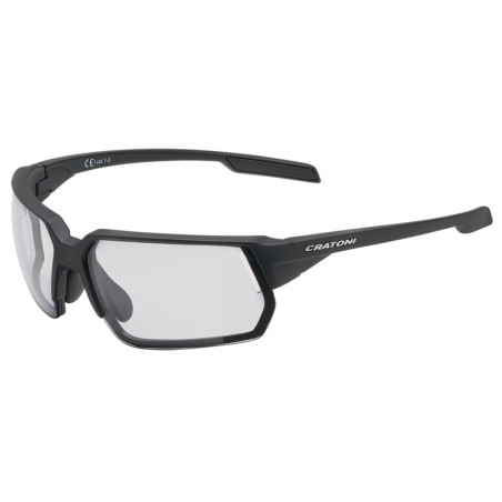 Sonnenbrille Cratoni C Lite NXT photochr schwarz matt Glas klar Kat1 3