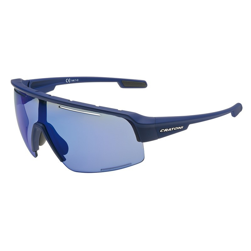 Sonnenbrille Cratoni C Matic NXT photoch blau rubber Glas klarbl verspKat1 3