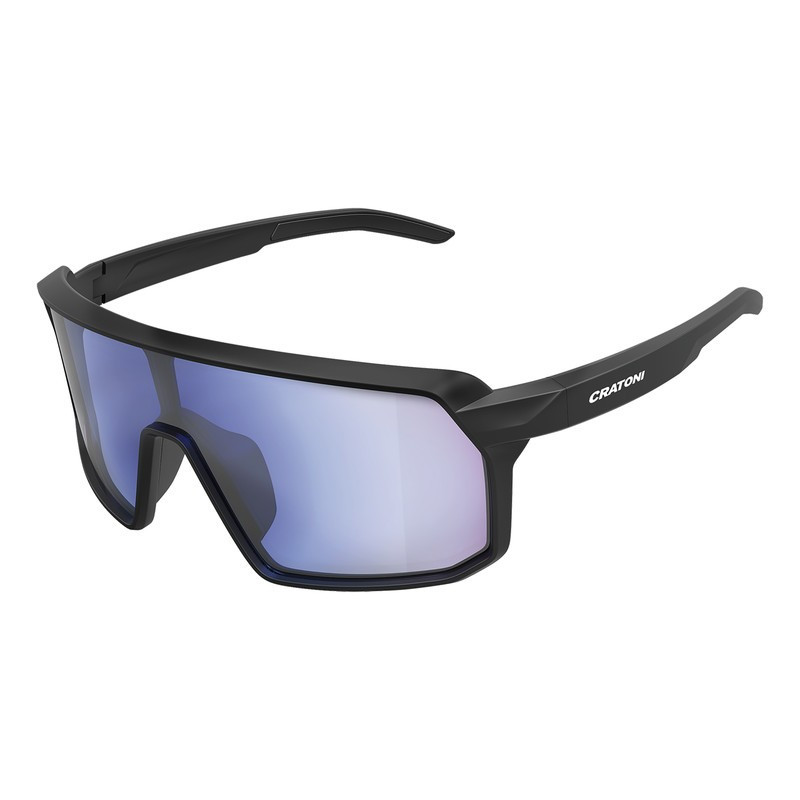 Sonnenbrille Cratoni Skyvision photochro sw matt Glas klar blau verspKat1 3
