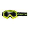 MTB Brille Cratoni C Rage neongelb glanz Glas transparent