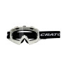 MTB Brille Cratoni C Rage weiss glanz Glas transparent