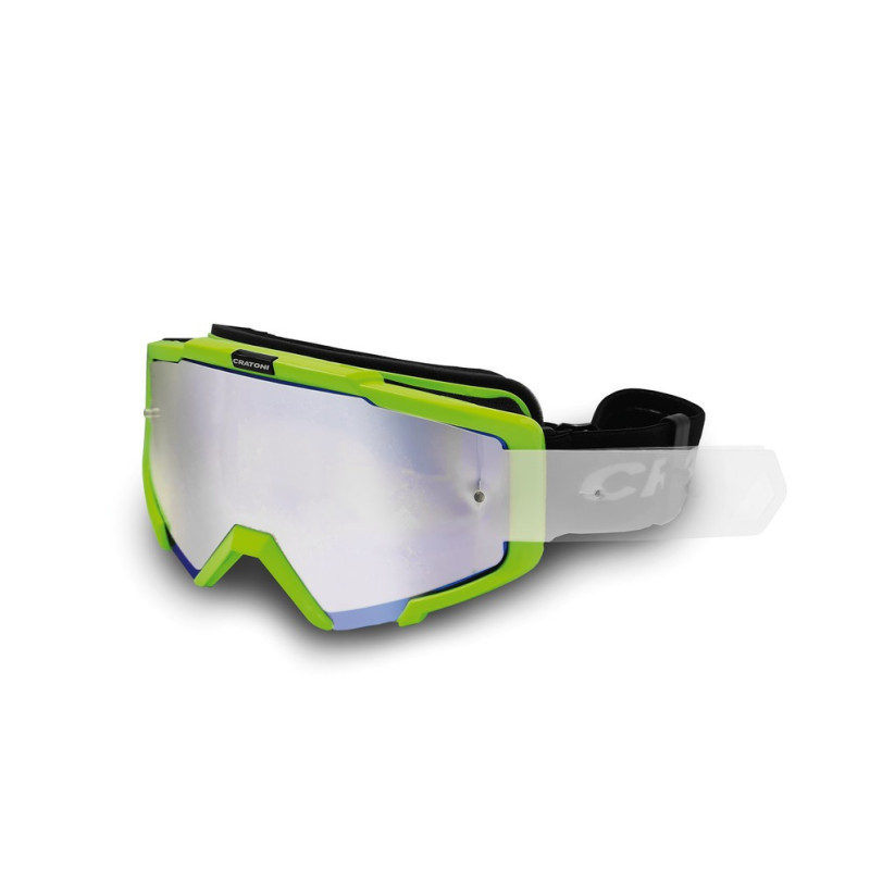 Tear Offs Cratoni fur MTB Brillen transparent