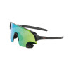 Sportbrille TriEye View Sport Revo schwarz Glaser grun Kat 3 GrS