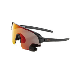 Sportbrille TriEye View Sport Revo schwarz Glaser rot Kat 3 GrS