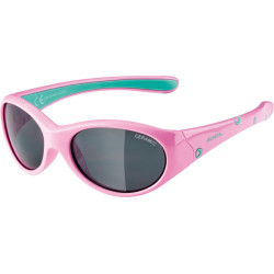 Sonnenbrille Alpina Flexxy Girl rose mint Glas schwarz versp Kat3