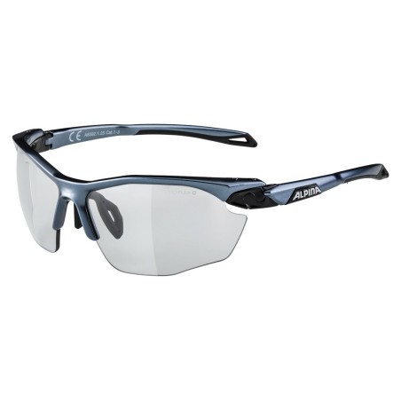 Sonnenbrille Alpina Twist Five HR V tin sw glanzGlas varioflex sw Kat3