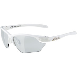 Sonnenbrille Alpina Twist Five S HR V weiss Glas schwarz Kat 1 3