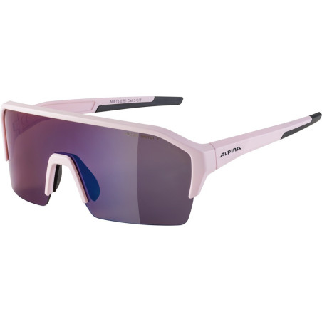 Sonnenbrille Alpina Ram HR Q Lite hellrosa matt Glas bl versp Kat3
