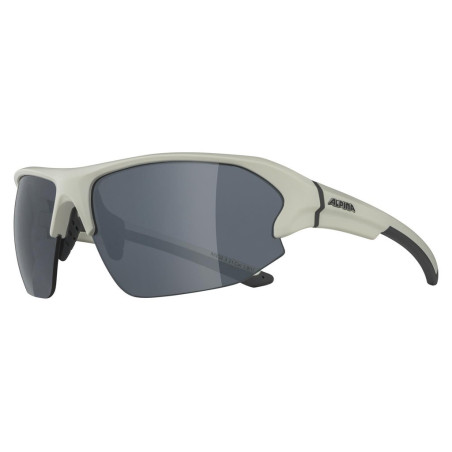 Sonnenbrille Alpina Lyron HR cool grey matt Glas sw versp Kat3