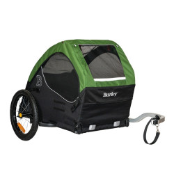 Fahrradanhanger Burley TailWagon schwarz grun inkl Rucklicht