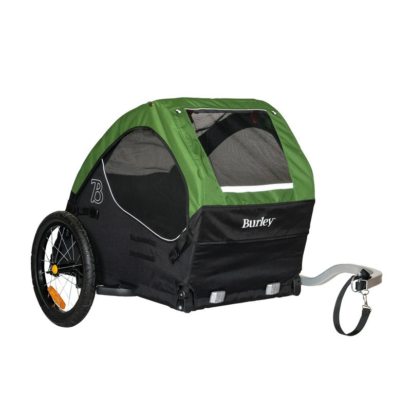 Fahrradanhanger Burley TailWagon schwarz grun inkl Rucklicht