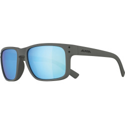 Sonnenbrille Alpina Kosmic moon grey matt Glas blau versp Kat3