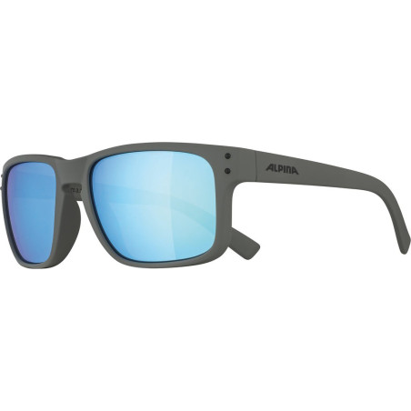 Sonnenbrille Alpina Kosmic moon grey matt Glas blau versp Kat3