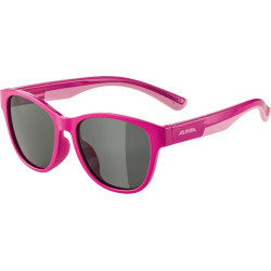 Sonnenbrille Alpina Flexxy Cool Kids II pink rosa Glas schwarz Kat 3