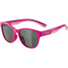 Sonnenbrille Alpina Flexxy Cool Kids II pink rosa Glas schwarz Kat 3