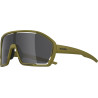 Sonnenbrille Alpina Bonfire olive matt Glas schwarz Kat3