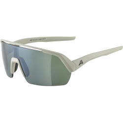 Sportbrille Alpina Turbo HR Q Lite cool grau matt Glas silberverspKat3