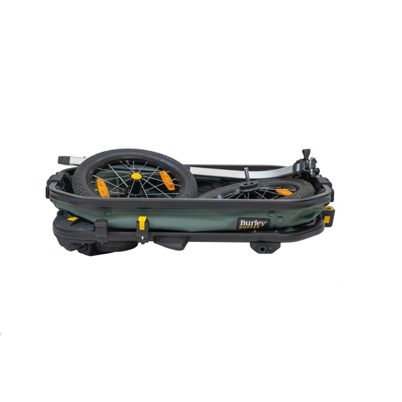 Fahrrad Lasten Anhanger Burley Hopper emerald green